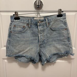 Aritzia Denim Forum Ex Boyfriend Short Size 25